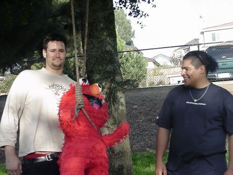 My homie Elmo gonna die tonight!